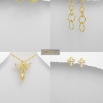 Gold-plated, gold-filled and vermeil jewelry
